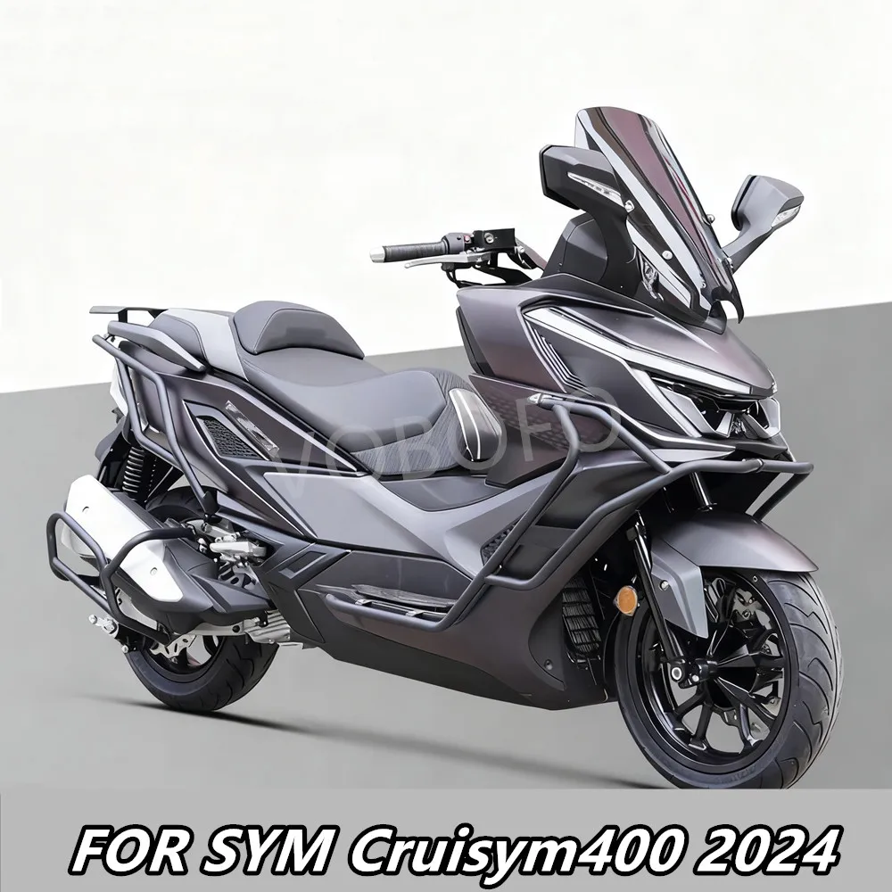 SYM Cruisym 400 2024 오토바이 범퍼 안티 드롭 바 개조 액세서리 전후..