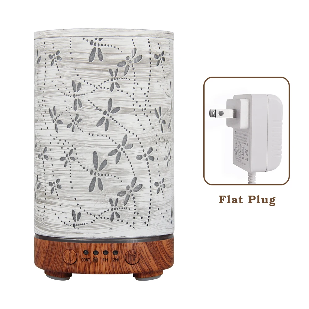Dragonfly Cool Mist Essential Oil Diffuser with Auto Shut-Off, 100ml Capacity