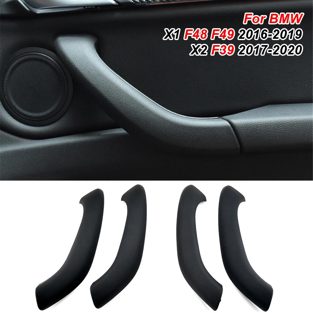 

For BMW X1 X2 F48 F49 F39 2016-2020 4 Colors Left Right Interior Door Pull Handle Outer Cover Trim Replacement 51417417513