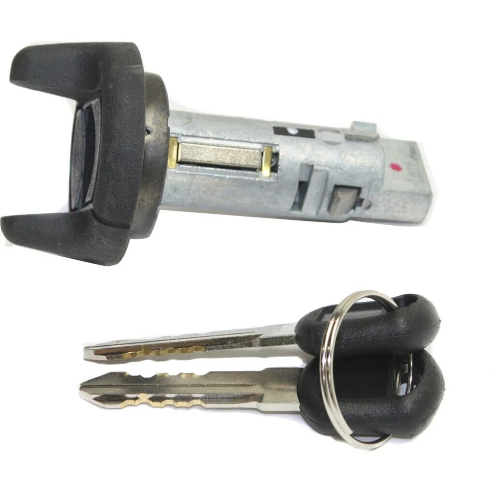 

Car ​Ignition Lock Cylinder with Key Black Bezel for Chevy GMC Oldsmobile 702671