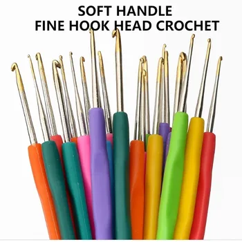 Rubber Handle Crochet Hook 1