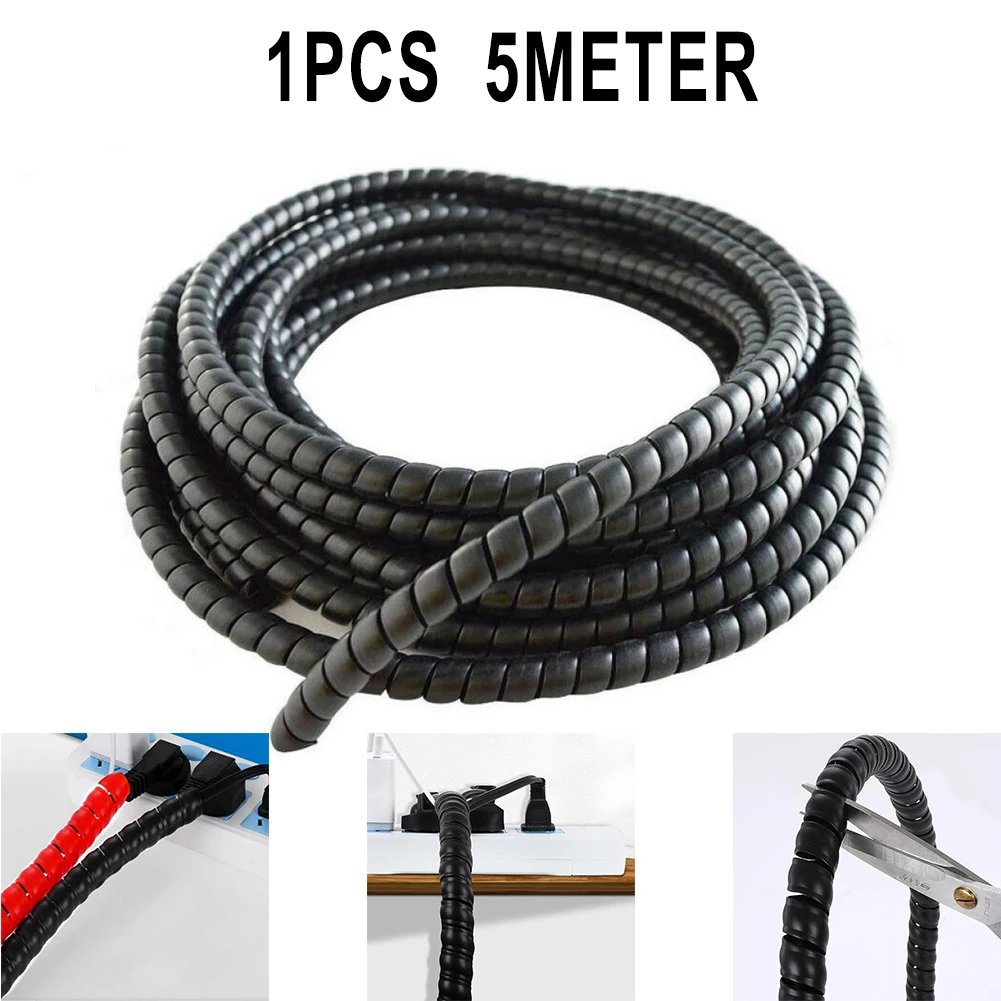 thumbnail image 2 of Coloured Hydraulic Hose Guard/Cable Protection/Spiral Wrap-Various Size & Length 2 of 9