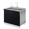 Cost-effective Home Smart Touch Screen Built-in Cabinet Freestanding Dishwasher With Sink 3