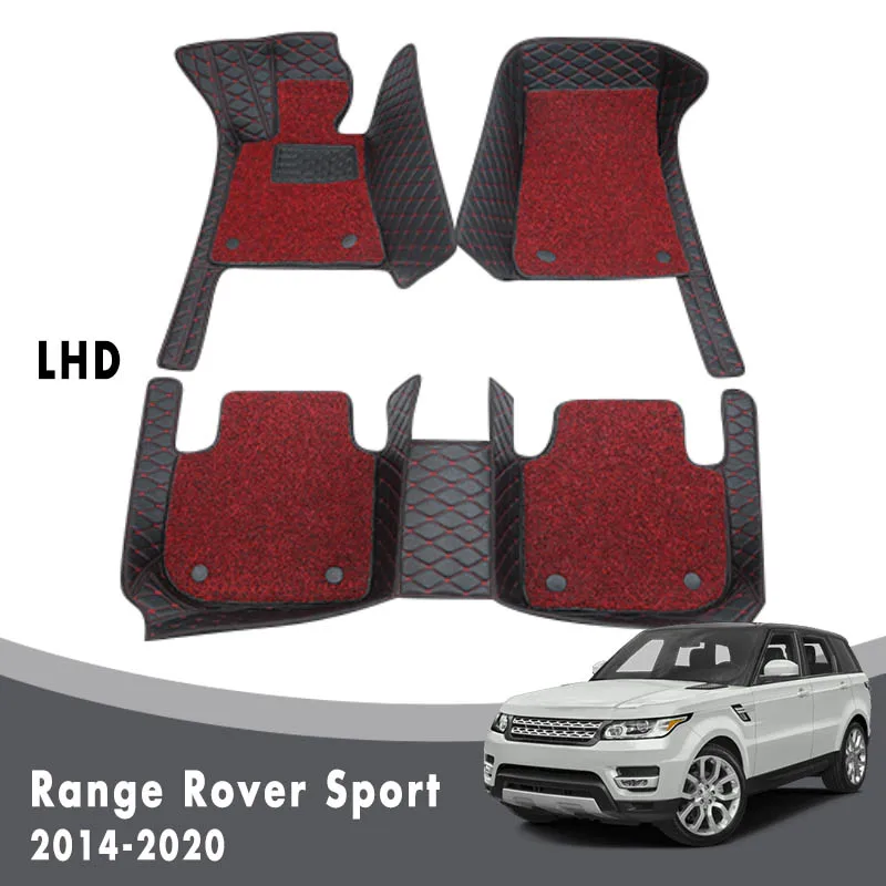 Car Floor Mats For Range Rover Sport 5 Seats 2022 2021 2020 2019 2018