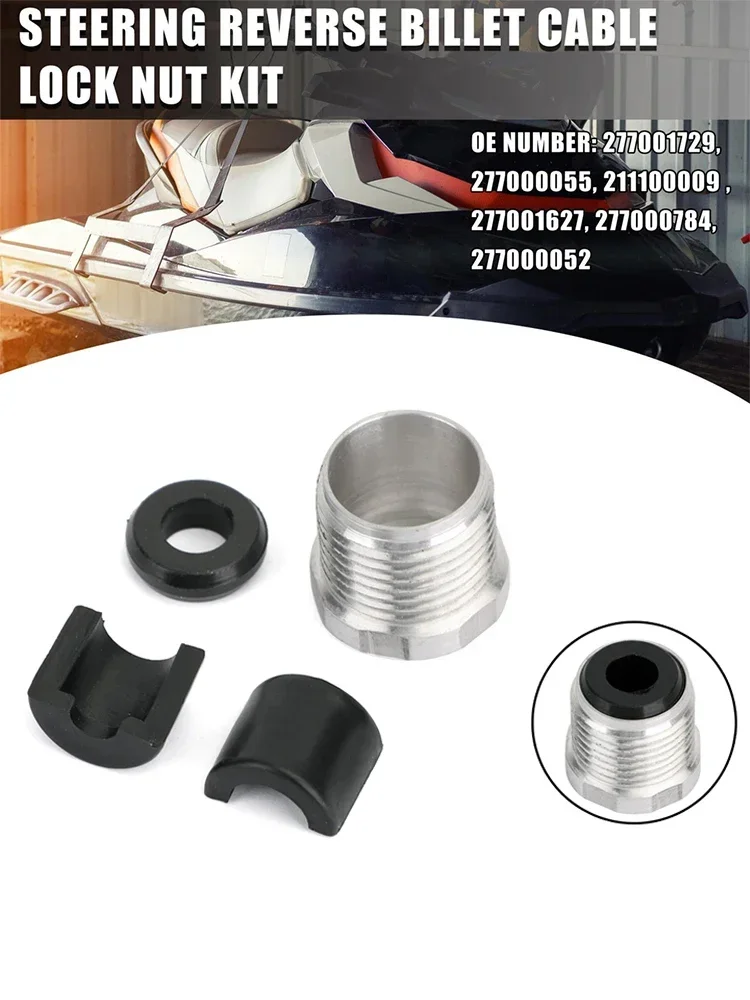 Cable Anti-Loosening Billet Aluminum Nut Kit For Sea-Doo 277001729