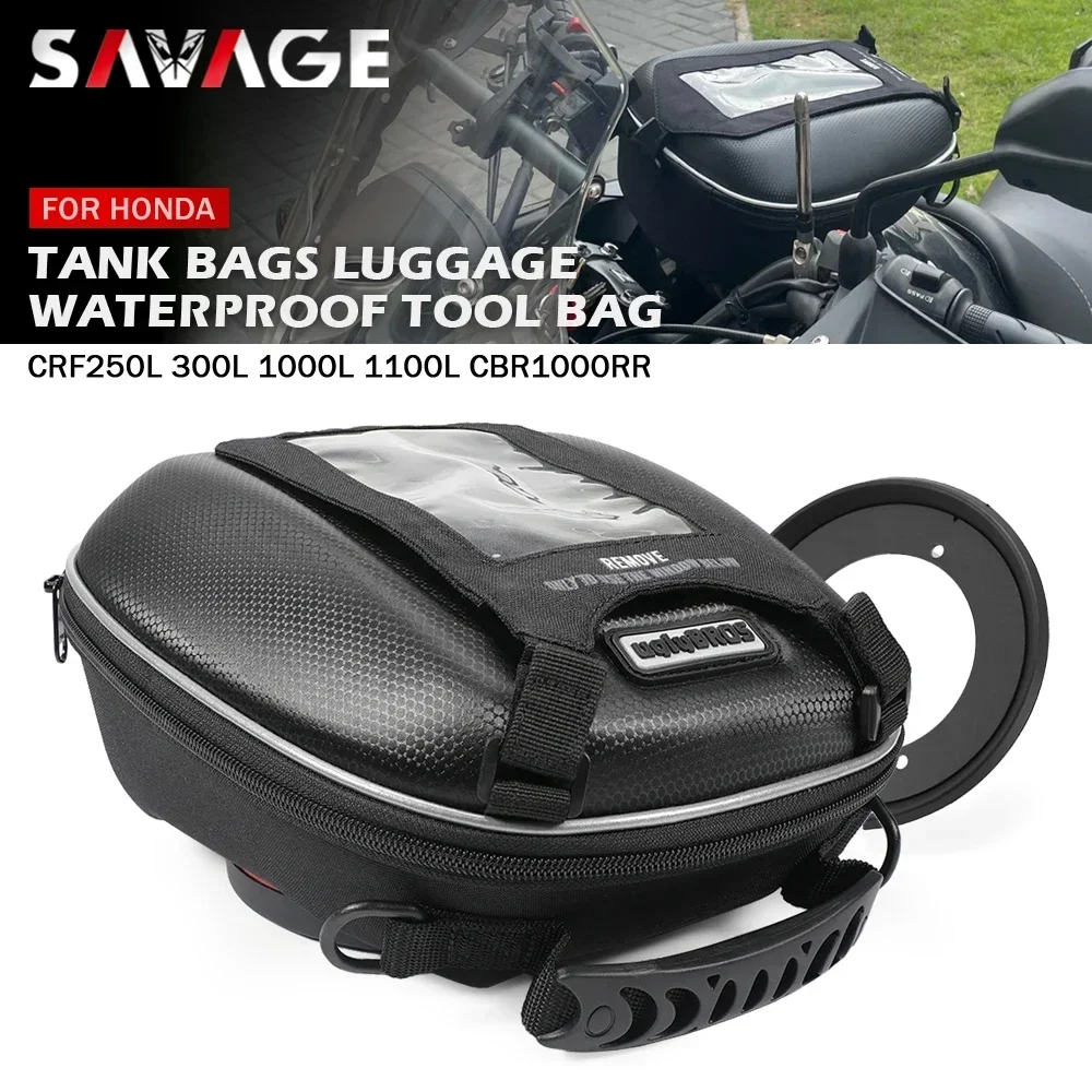 Tanklock Tank Bags For HONDA VFR 800/1200/X/D/F CBR1000RR Hornet 750 CB750 CB1000R CBR650F CBR500R Motorcycle Luggage Backpack motorcycle tank bag