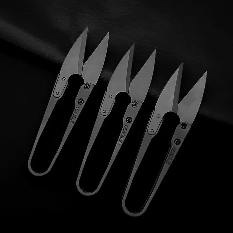 5/4/3/2/1pcs 바느질 가위 U 바느질 클리퍼 구슬 스레드 커터 트리밍 스레드 스티치 용품 자수 직물 가위