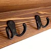Double Hook, Retro Clothes Kitchen Cabinet Hanging Clothes Hook, Straight Eye Door Back Hook, Mini Hook, Wall Hook With Screw 1