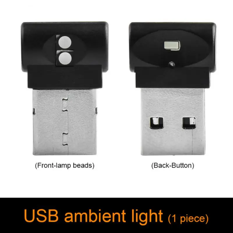 

Автомобильный Ночная мини-лампа Аварийное освещение мини USB LED Автомобильный светильник авто Интерьер атмосфера светильник декоративная лампа автомобильные аксессуары