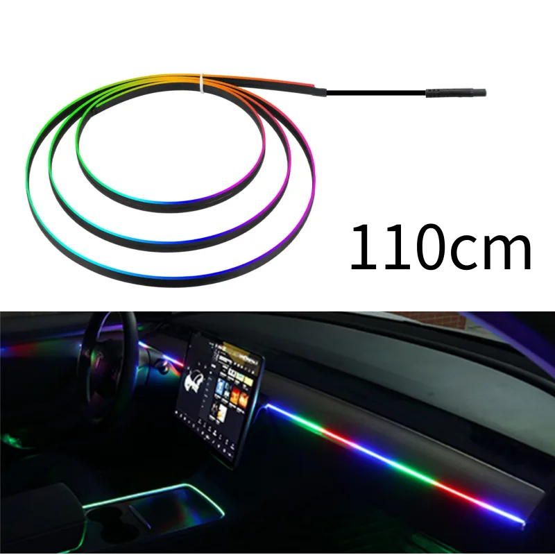 ตัวเลือกสินค้า LED Strip ตกแต่งบ้าน 110-140 ซม. ไฟ RGB สีสันสดใส