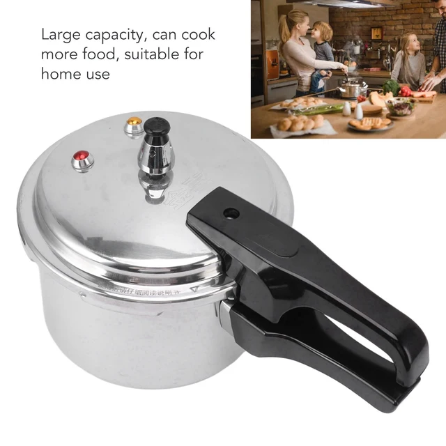 3L Mini Pressure Cooker Aluminium Alloy Kitchen Pressure Cooker 18cm Bottom for Gas Stove Cooking Utensils for Outdoor Camping 1