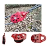 Heavy Duty 10Ton Snatch Pulleys Block for Synthetic Rope or Steel Cable 10T Breaking Force Winches Pulley Sheave 1