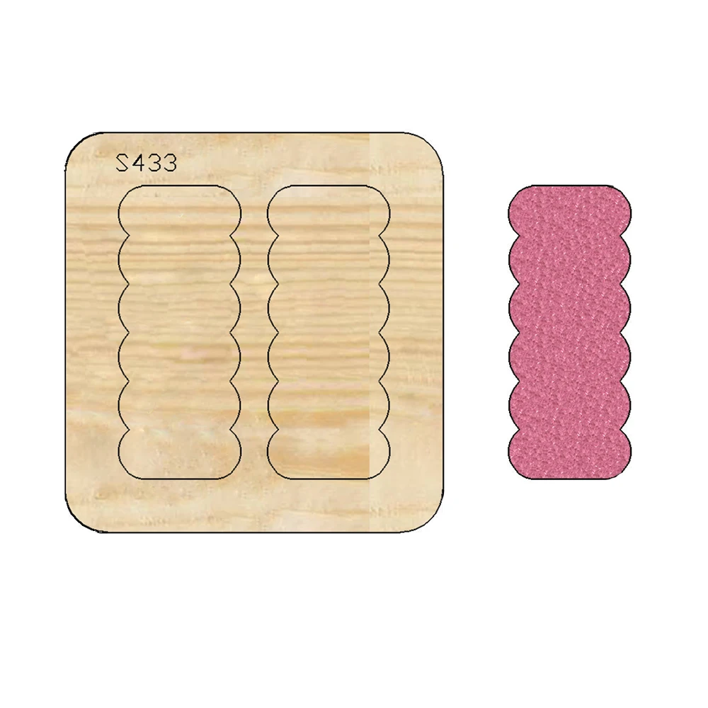 

Hair Cards Wood Cutting Die Ideas Decorations Knife Mold