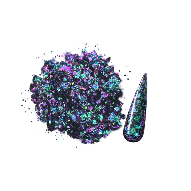 Epoxy Resin Cabochons Medium Purple Bear With Glitter Powder For Nail Art  Decoration Accessories - Temu