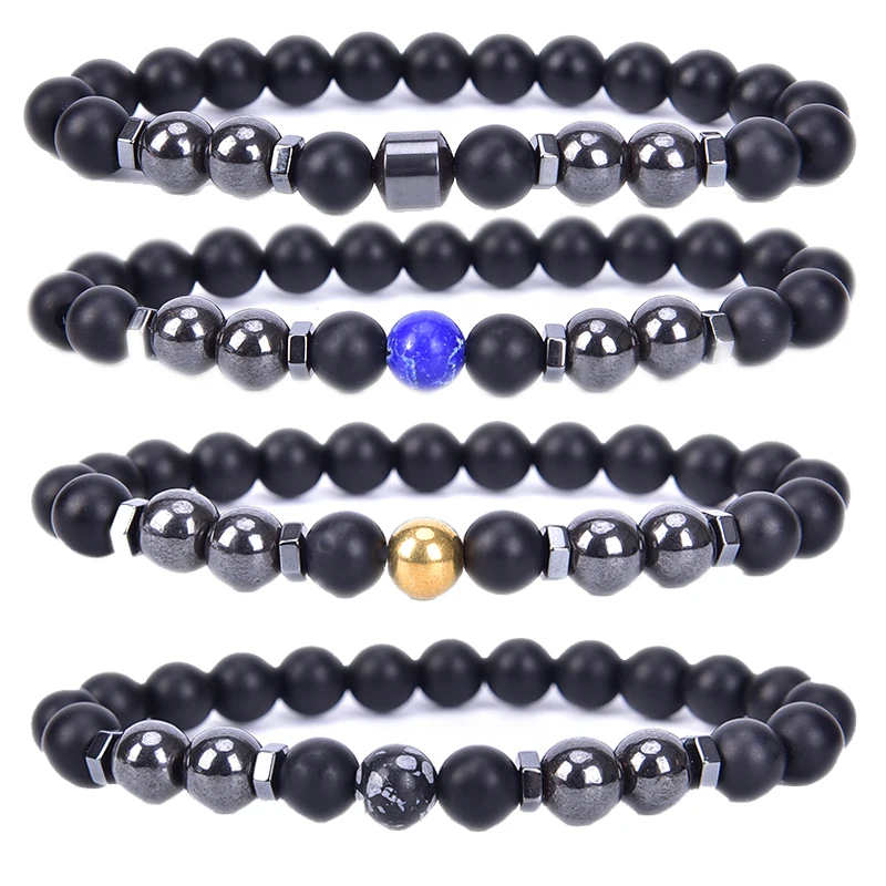 Magnet Anklet Colorful Stone eight Loss Magnetic Therapy Bracelet Slimming Health Care jewelry Weight Loss Product