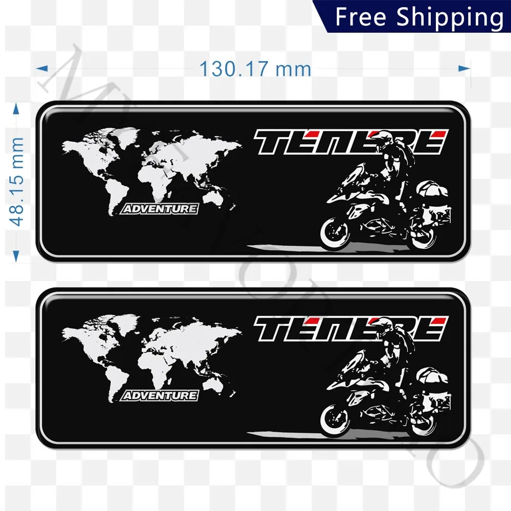 1200XT For YAMAHA ADVENTURE TOURING TENERE 700 1200 XT SUPER Tank Pad Protector Stickers Trunk Luggage Aluminum Cases Panniers