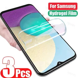 3Pcs Ultra - Clear Hydrogel Screen Protector Film for Hydrogel Film (For Samsung M62)