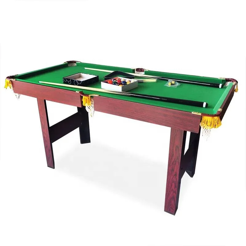 Factory Retail Price MOQ 1pc Kid's Indoor Entertainment 4FT Cheap Price Mini Billiard Pool Table 1