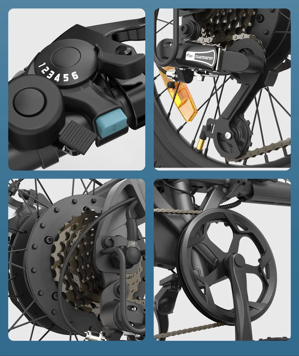 HIMO Z26 Fold Frame Electric Bike Price in Dubai, Abu Dhabi Buy