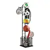 Sports Ball Storage Rack Balls Storage Stand Vertical Ball Rack Layered Ball Storage Rack Basketball Holder Display Stand Rack 6
