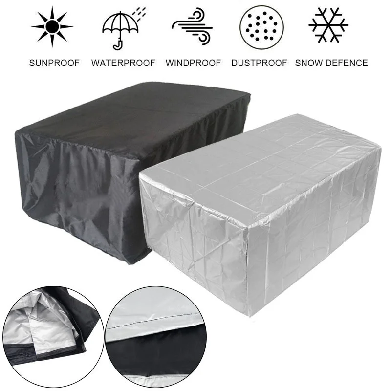 32 Sizes Outdoor Furniture Cover Waterproof Shade Rain Snow Sofa Table