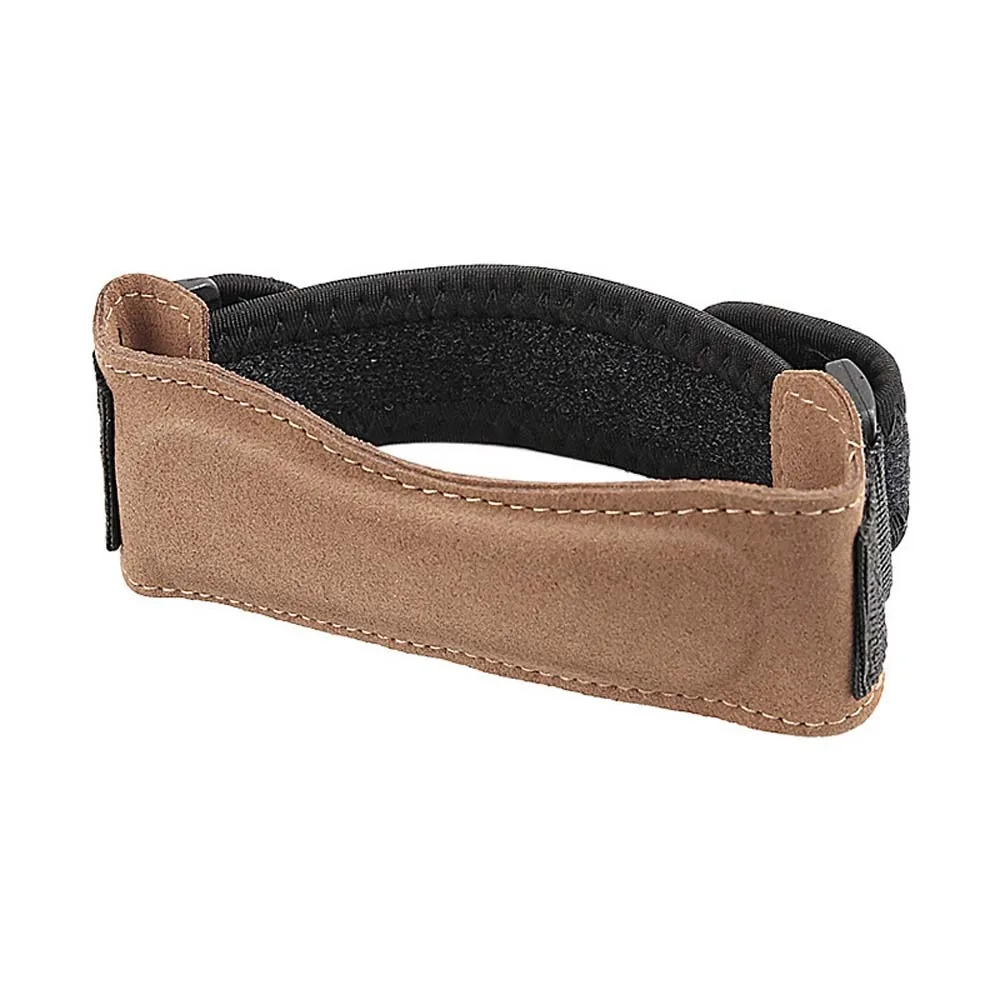 Ceinture de Genou Patella Marron Cuir Superfibre SBR ABS