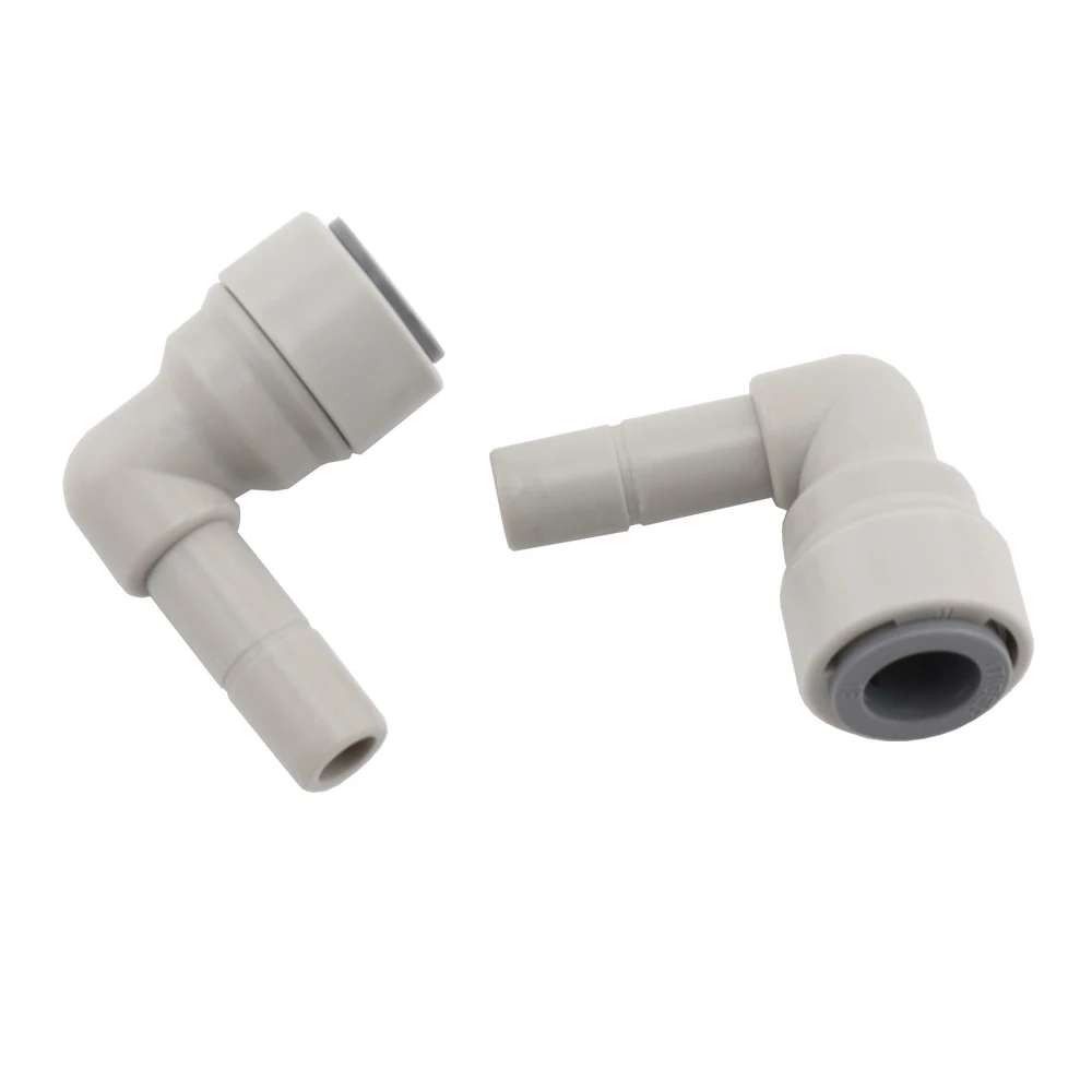 1/4" 3/8" 5/16" Plastic Hose Quick Connector With Shut-Off Valve Panel