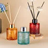 Sun Flower Relief Perfume Bottle Colorful Bathroom Modern Decor Glass Bottles Hotel Study Aromatherapy Dispenser Small Bottle 2