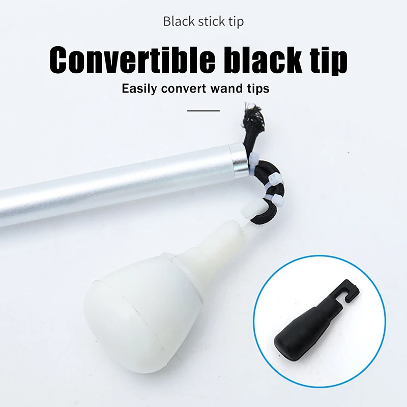 1/2/3 Pcs Rolling Ball Cane Tip Rolling Ball Hook Cane Tip Hook Type Cane Tip Replacement Accessory For Blind Walking Stick