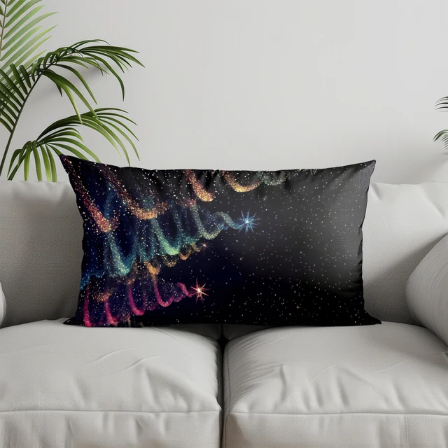 Reindeer & Pine Pillow Cover 3