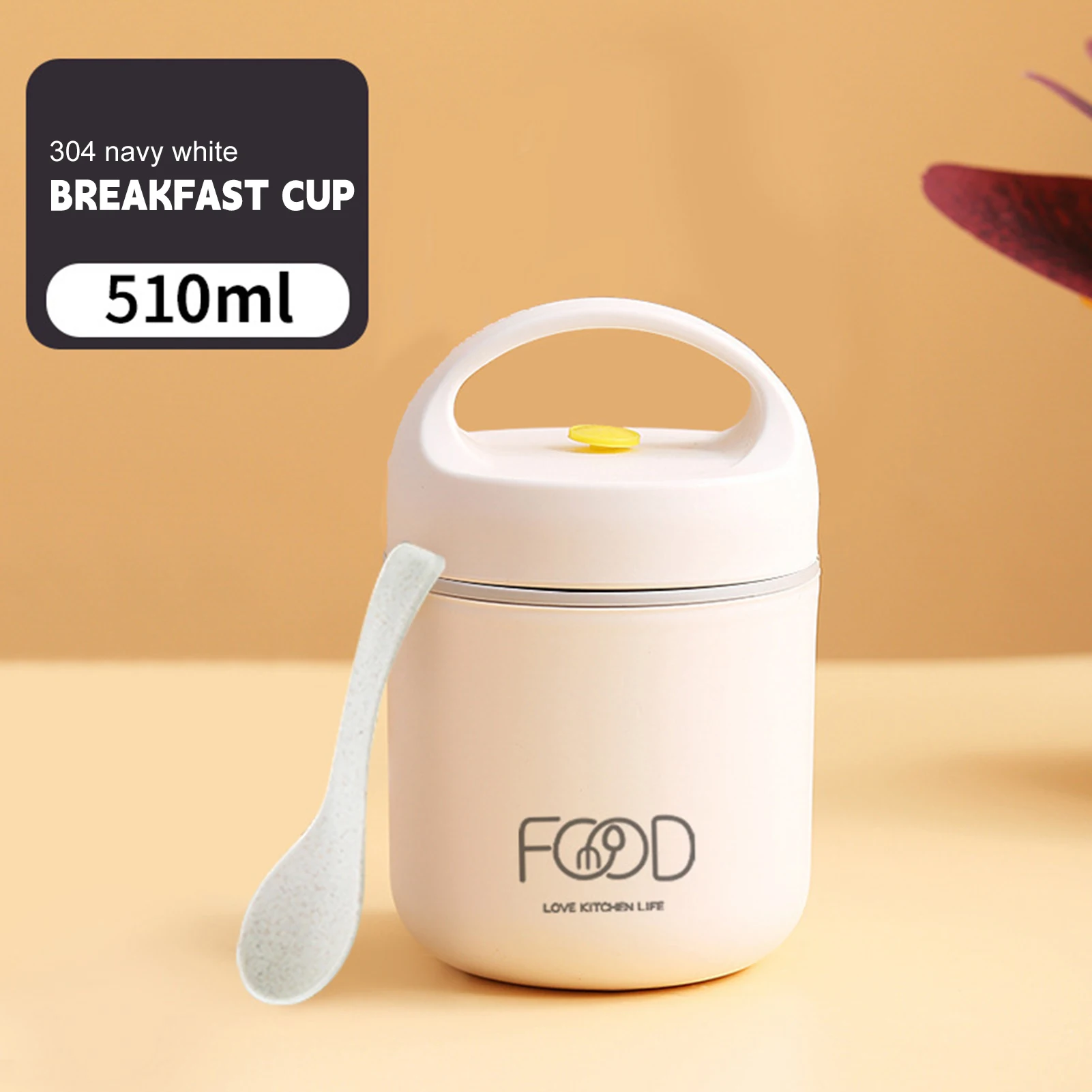 Comprar Fiambrera sin olor, botella de sopa, contenedor de comida para niños  resistente al calor saludable antifugas