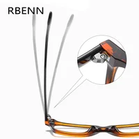 RBENN nouveau classique Anti lumière bleue lunettes de lecture hommes femmes mode Rivet carré presbytie lunettes lecteurs d'ordinateur + 1.5 1.75 5