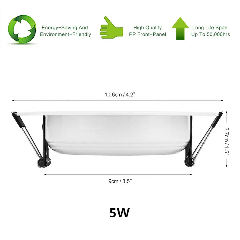 Description Picture 6 of itemRGB ceiling light downlight 5W10W85V-265V LED colorful remote control light large discount hot sale models