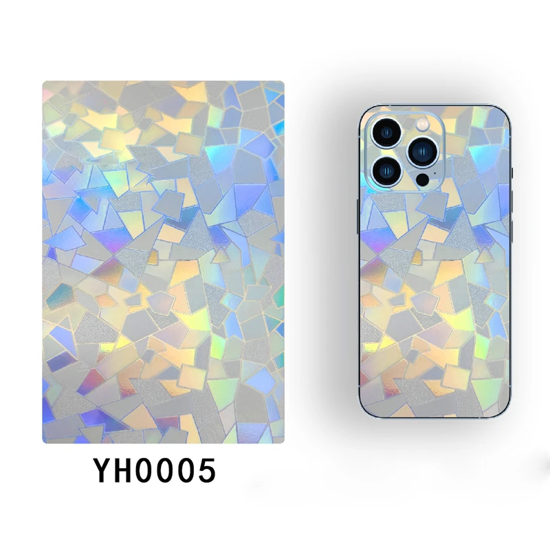 Vormir Laser Embossed Cellphone Skins Sticker Shiny Printing Mobilephone Decorated Back Cover Protector for Film Cutting Machine