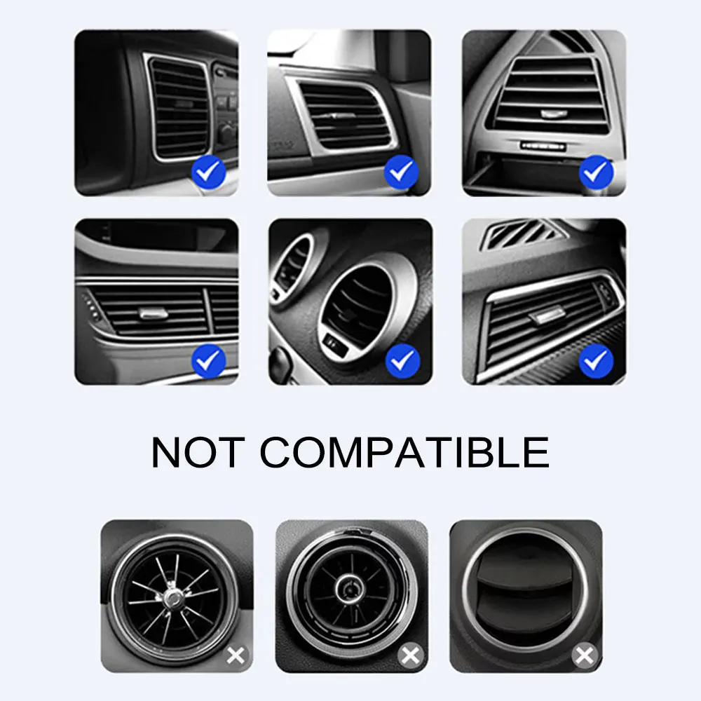 자동차 에어 벤트 아울렛 클립 컵 거치대 자동차 액세서리, BMW E46 E90 E87 E60 E36 E92 E39 E61 E30 E91 E34 E93 E70 E53 E83 E28 E62