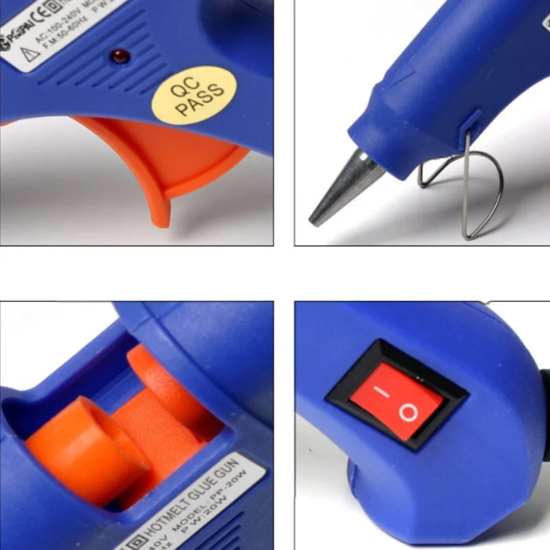 20W/30W60W/80W/100W Electric Hot Melting Glue Gun Handmade DIY Jewelry Accessories Tools Plugged-in High Temperature Glue Gun 6