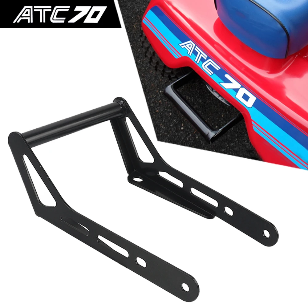 

For Honda ATC70 ATC 70 1979-1985 1984 1983 1982 1981 Motorcycle ATV Rear Grab Bar Black Support Metal Bracket TRX 70 1986-1987