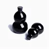 12cm Natural Obsidian Gourd Crystal Gourd Home Decor Energy Spiritual Healing 1