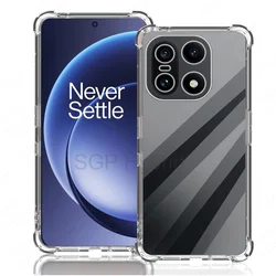 Clear Shockproof Soft Silicone Case with Full Lens Protection - OnePlus 15 5G (Transparent)