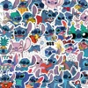 50pcs Disney Mix Cartoon Cute Stitch Micky Princess Stickers Vinyl Laptop Luggage Skateboard Waterproof Girl Sticker 2
