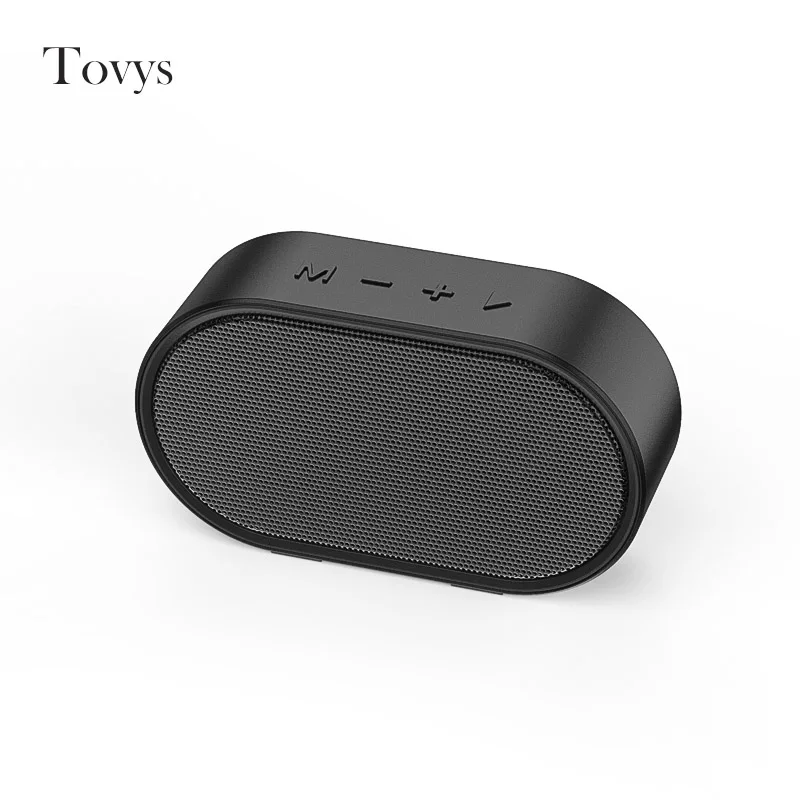 Bluetooth-Колонка Tovys, портативный динамик с хорошо сбалансированным звуком, BassUp, музыкальный проигрыватель для дома