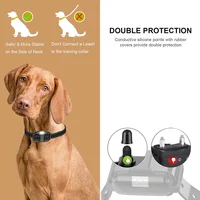 800m Electric Dog Training Collar Detachable Bark Rechargeable Anti Barking Shock Vibration Reflective Collar for All Dogs Pet 3