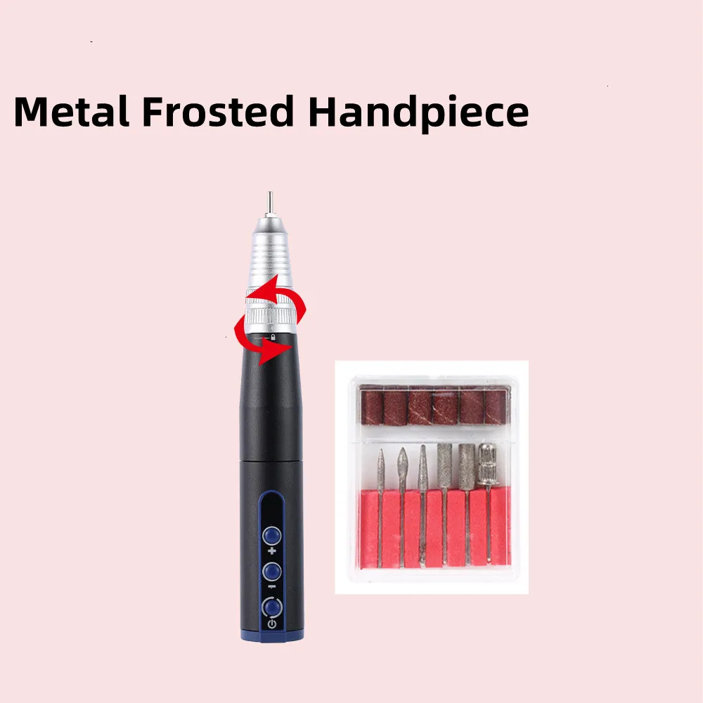 30000RPM Electric Nail Drill Machine For Manicure Milling Cutter Set For Gel Polishing Nail Drill Pen Salon Nail Equipment 3