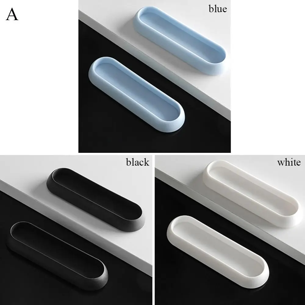 Description Picture 4 of item2pcs Self-adhesive Handles for Doors Glass Window Cabinet Drawer Door Handles Sliding Door Handles Home Supplies Furniture Items
