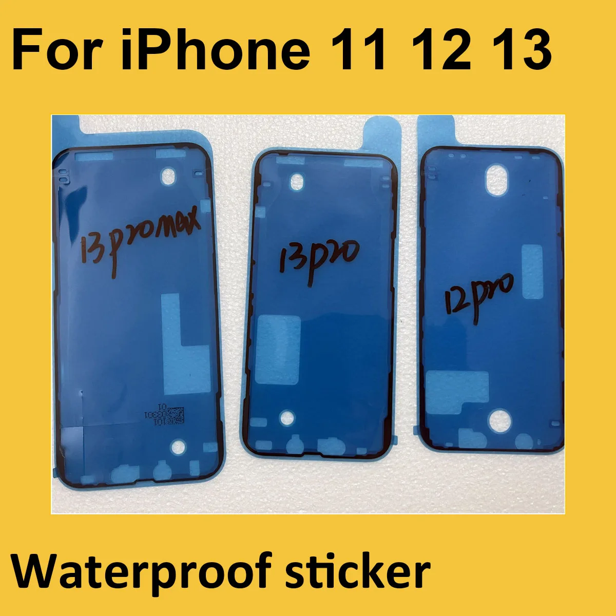 2pcs Waterproof Sticker For Iphone 13 Pro Max 12 Mini 11 Pro Max X Xs
