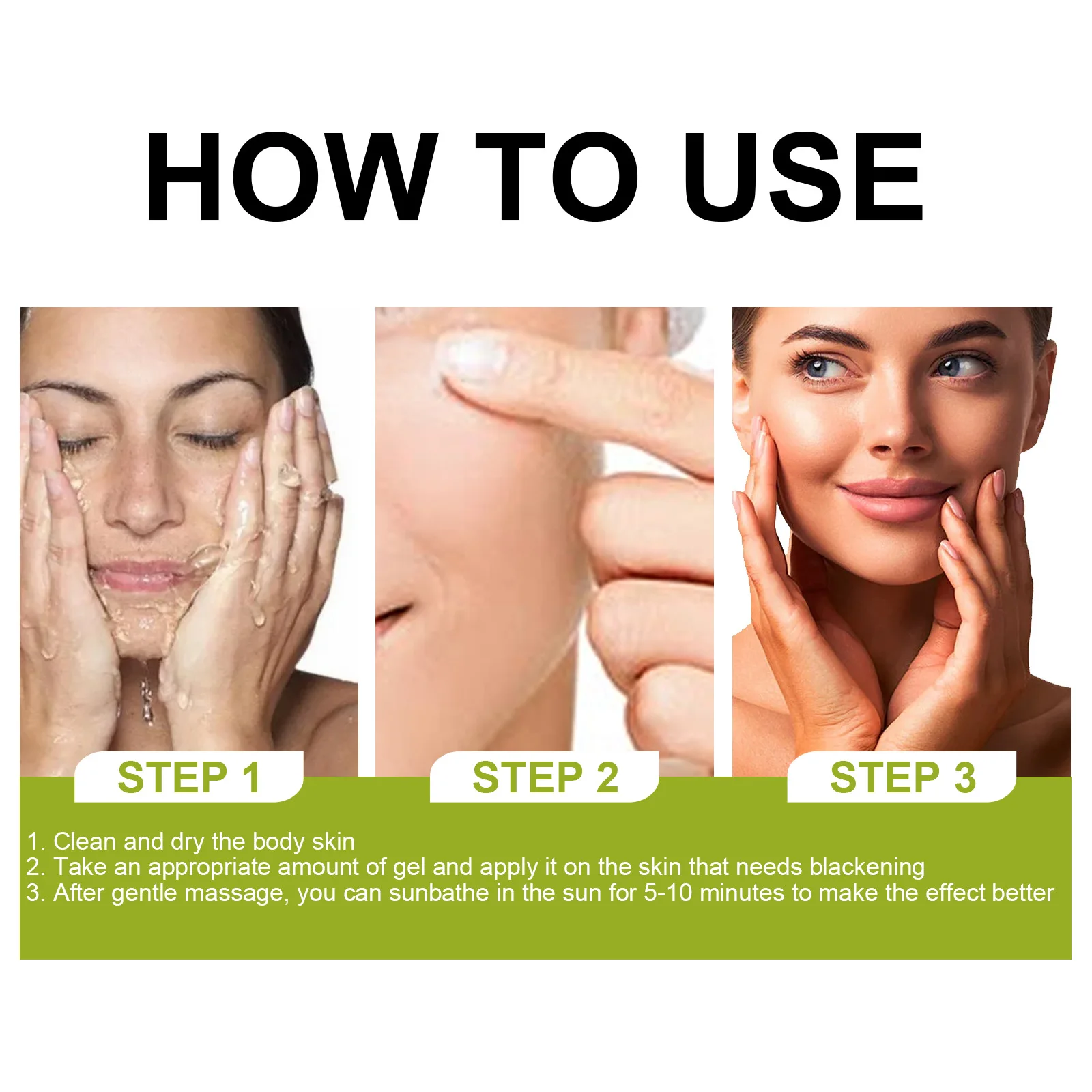 EELHOE Body Tanning Cream Summer Outdoor Solarium Self Tanning Even Skin Tone Body Lotion for Long Lasting Bronzing Skin Achieve