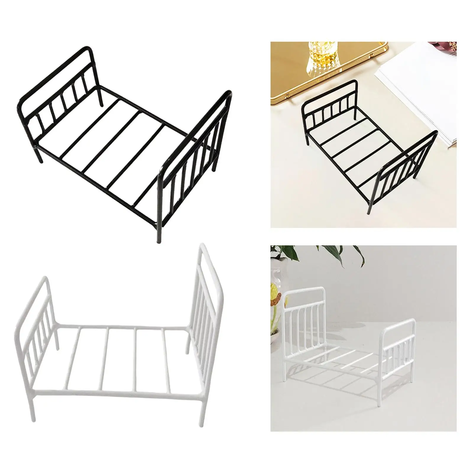 

Mini Dollhouse Bed Pretend Play Dollhouse House Furniture Ornaments Decoration Accessories for Children KIds Gifts