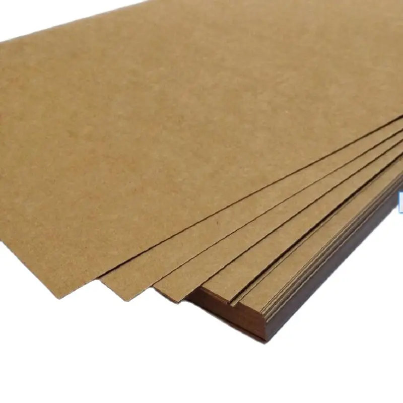 100 Stks/partij 350gsm Vlakte Matt Kraft Cardstock Papier 10X15Cm Lege
