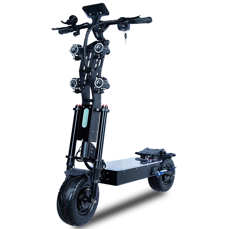 72V 8000W Dual Drive Electric Scooter 90km/h Fast E scooter EU USA Warehouse Foldable Adult Skateboard with 2 wheels Moped
