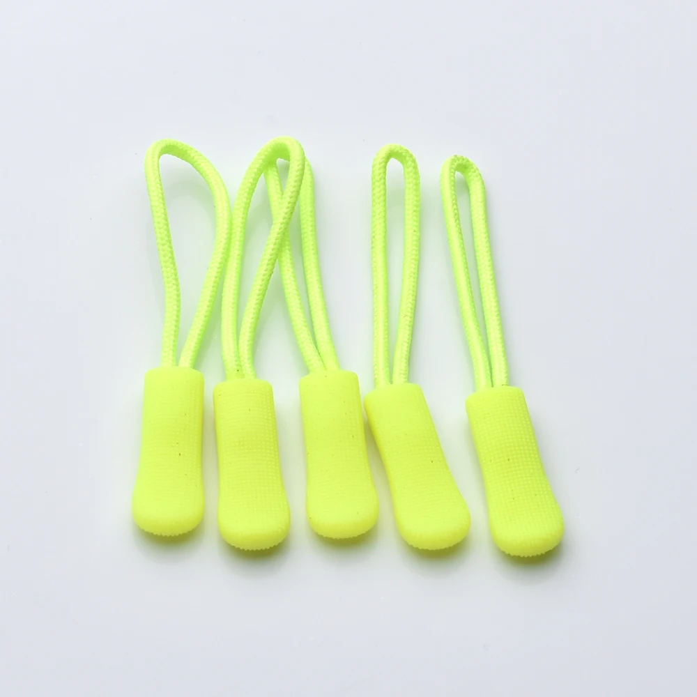 Slip-resistant plastic zipper puller 10pcs/pack End fit Rope Cord Tab End lock zips suitcase backpack sportwear parts